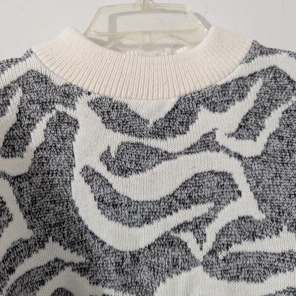 Vintage Adele Swirl Pattern Sweater - image 2